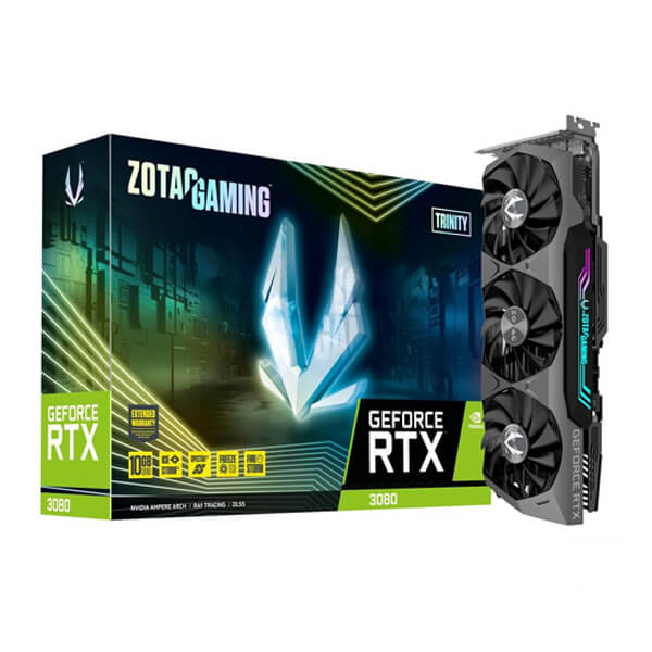 Zotac RTX 3080 Trinity LHR | 320-bit Graphics Card